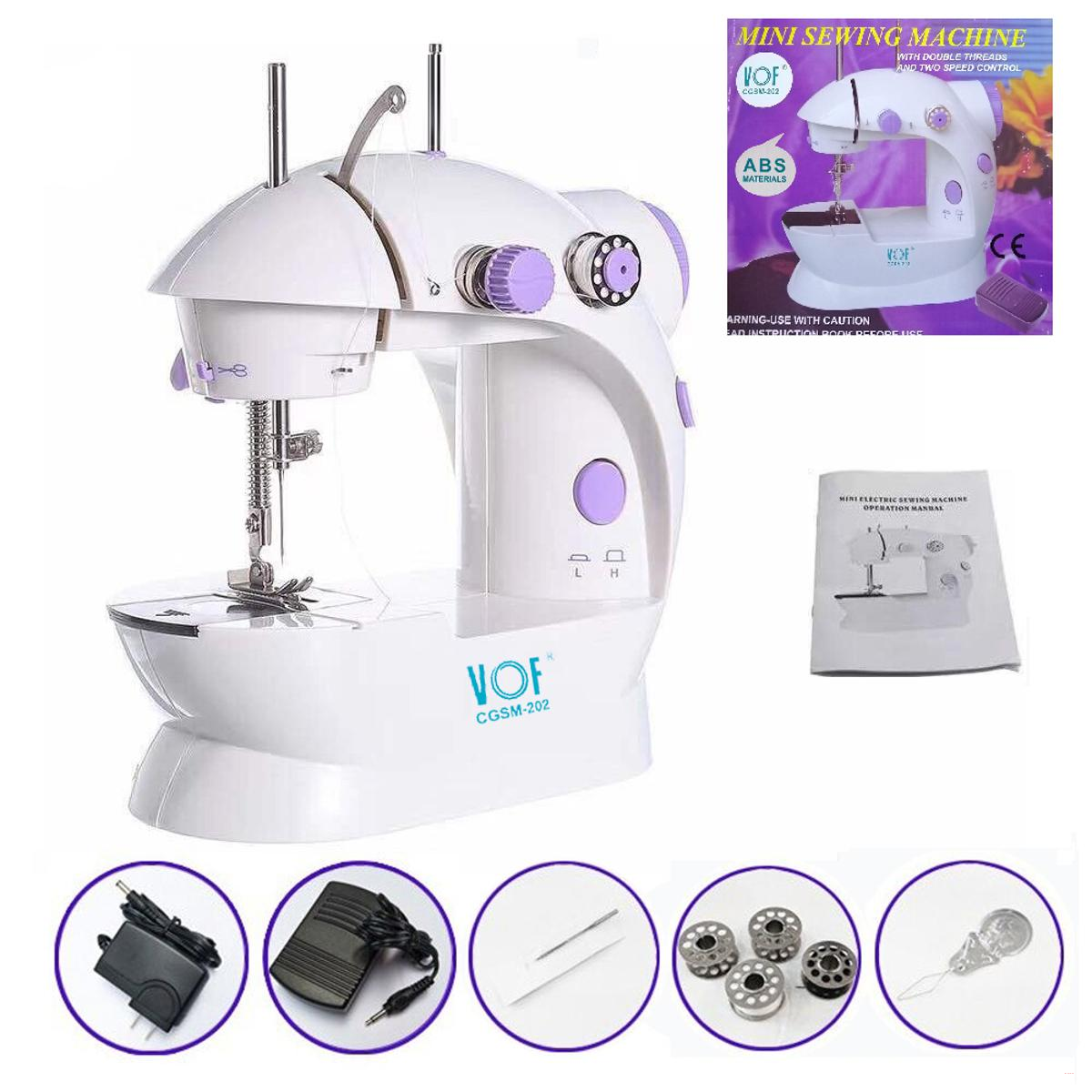 Vof CGSM 202 Mini Sewing Machine - White