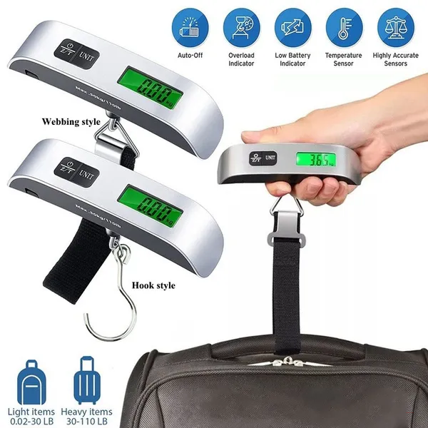Portable Hanging Weight Scale (Luggage)